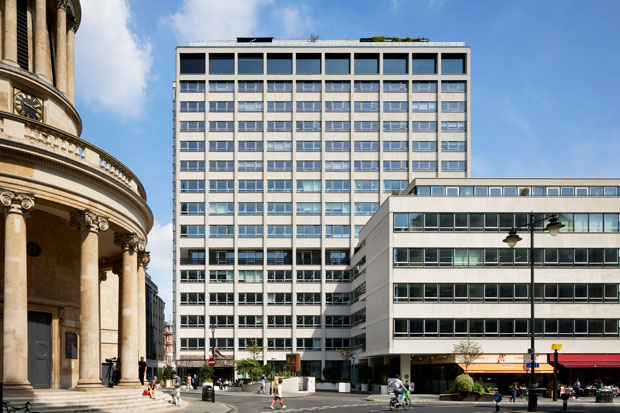 Innovative Rendering by Sto Transforms Oxford Circus Landmark