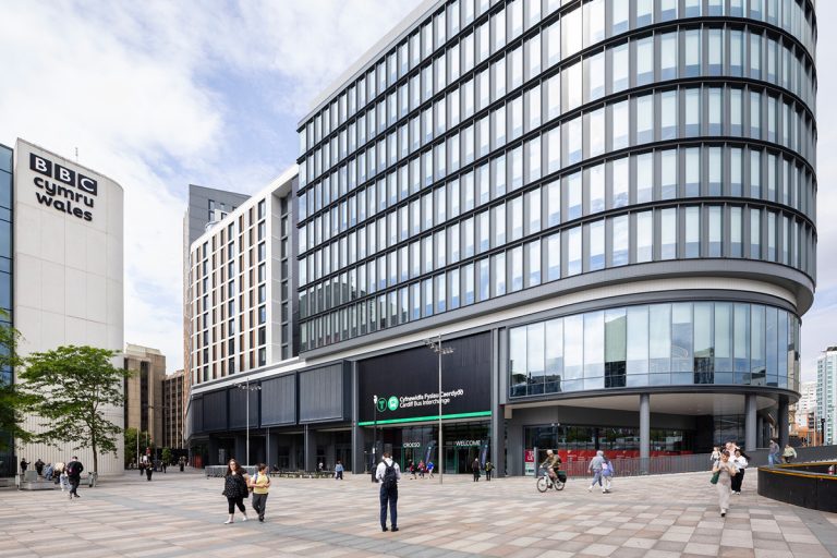 Cardiff bus interchange officially opens