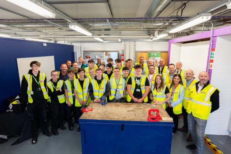 construction partners create state-of-the-art workshop for students