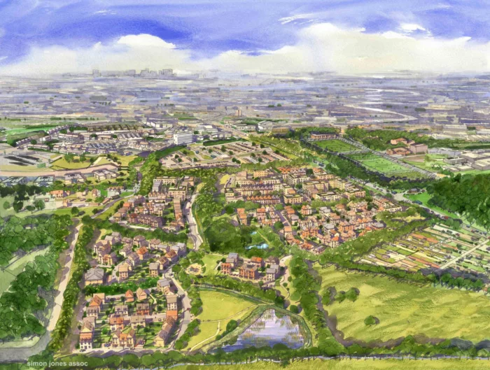 Bellway Strategic Land submits plans to build up to 555 new homes in Bristol