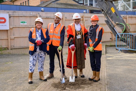 Groundbreaking Ceremony Marks Official Start of Construction for the New Stanmore College