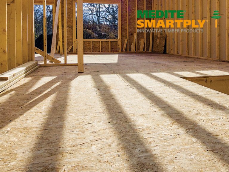 MEDITE SMARTPLY introduces sustainable OSB panels for optimal sound reduction in flooring systems