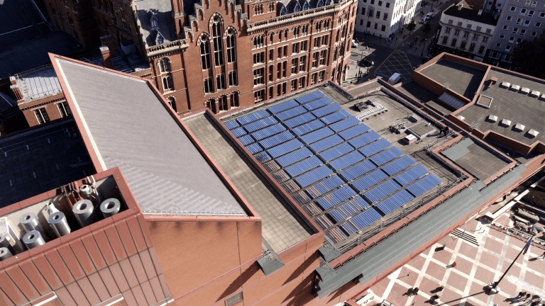 British Library installs innovative solar tech to decarbonise heat – penning a brighter, greener future