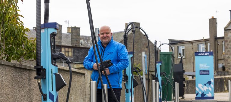 FOR EV continues expansion in the Granite City with new Tesco Express charging site