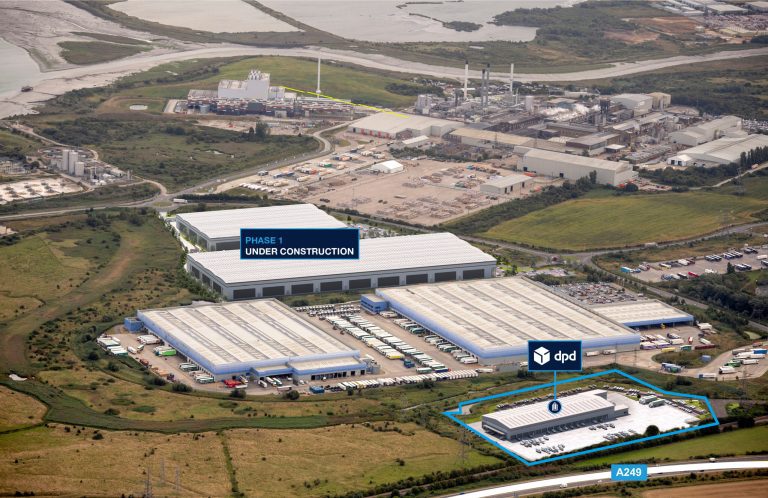 Panattoni pre-lets net zero carbon logistics facility in Sittingbourne to DPD