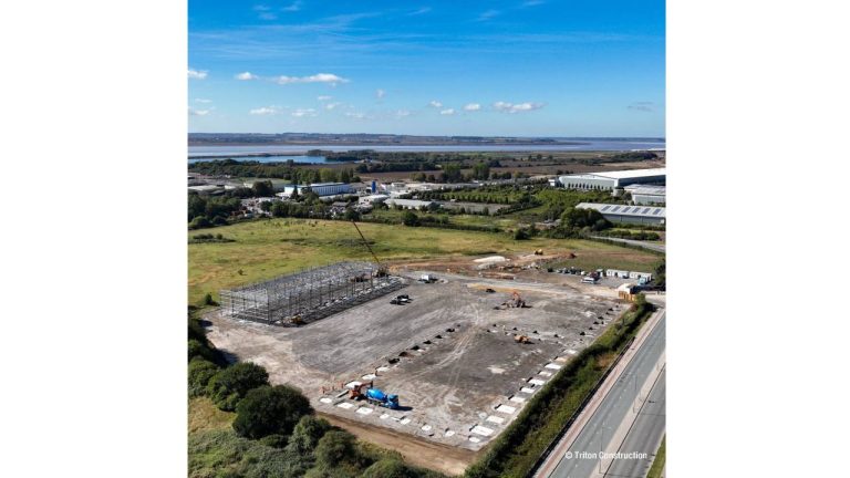 Triton Construction Powers Ahead with East Yorkshire Industrial Development