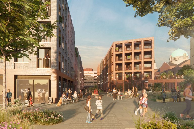 Planning application submitted for City Centre West first phase and masterplan