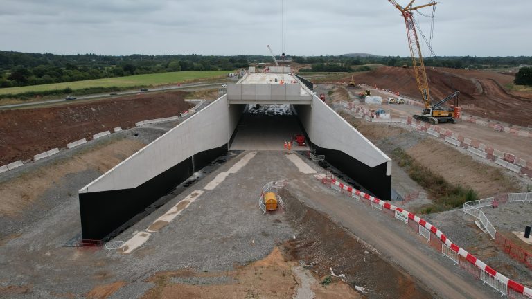 Altrad RMD Kwikform provides temporary works for HS2 Kenilworth overbridge construction