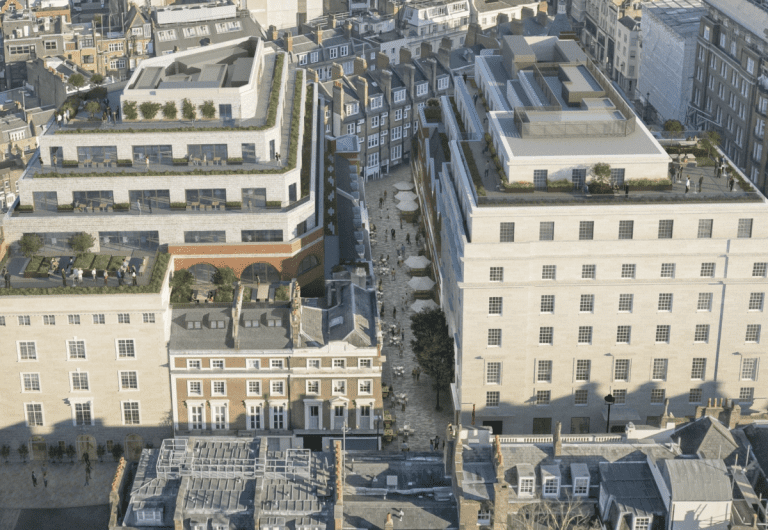 Skanska builds commercial office development in Mayfair