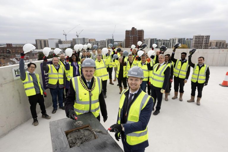 Topping out ceremony marks milestone in Hayes Town Centre Regeneration