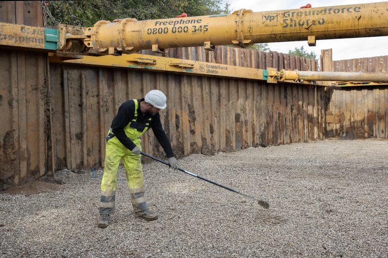 Groundforce Shorco provides bespoke support to complex excavation