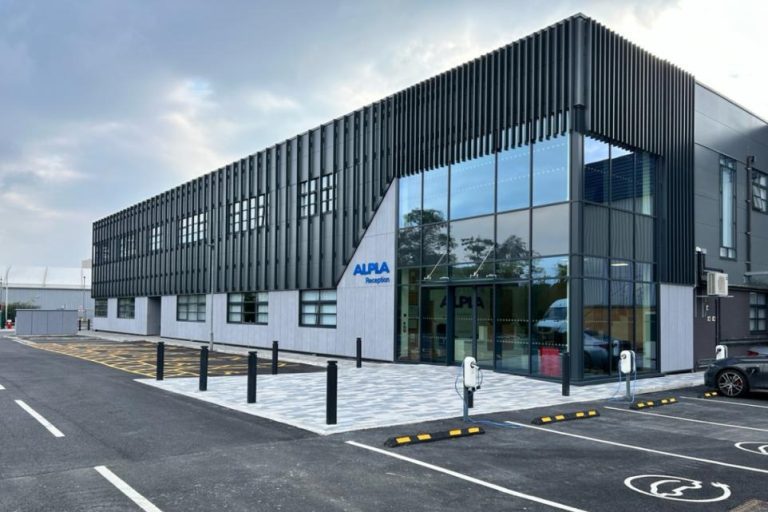 Caddick Construction completes facility for Alpla