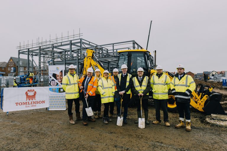 Celebration ceremony marks start of new Staffordshire primary school build