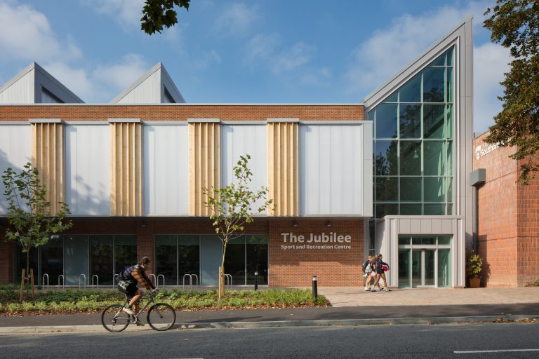 University of Southampton Jubilee Sports Centre expansion design creates accessibility for all