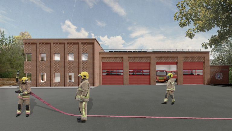 CONSTRUCTION BEGINS ON NEW CARBON NEUTRAL FIRE STATION IN SURREY