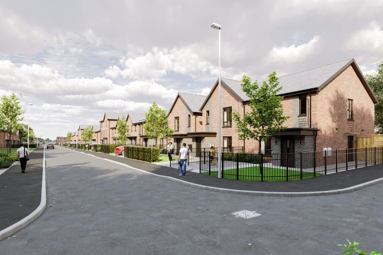 Plans submitted for 100% affordable homes on former Accrington railway land