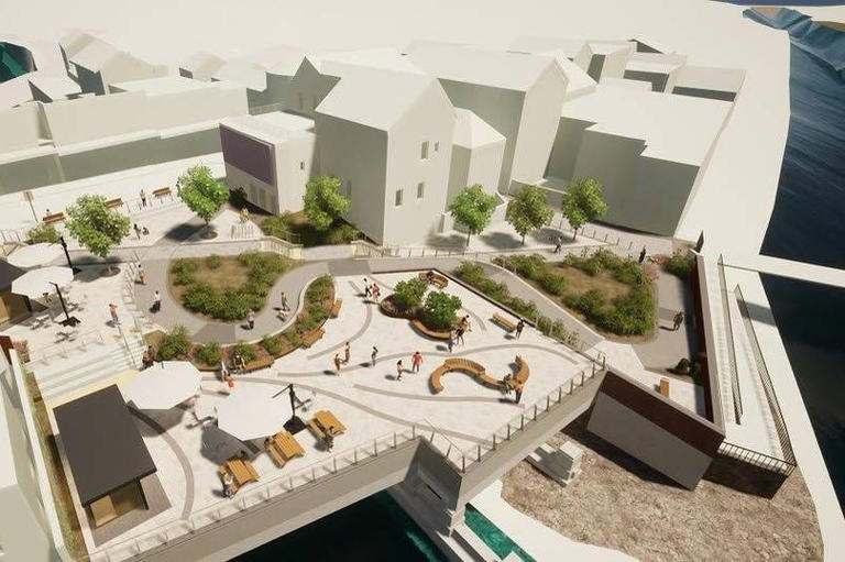 Start date announced for riverside plaza scheme in Pontypridd