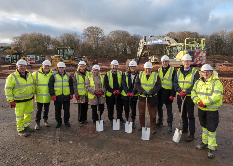 Timpson & Caddick Break Ground On New Max Spielman Development