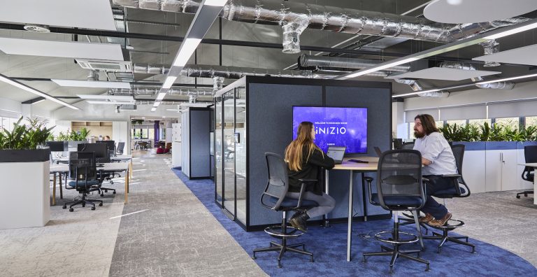 Blueprint Interiors create contemporary workspace at Inizio’s new Ashby office