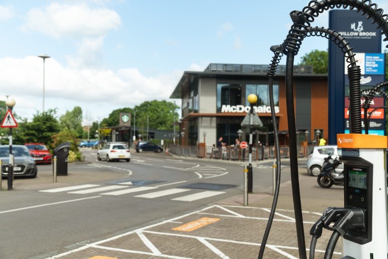Osprey Charging Network and Legal & General delivering ultra-rapid EV charging hubs across the UK