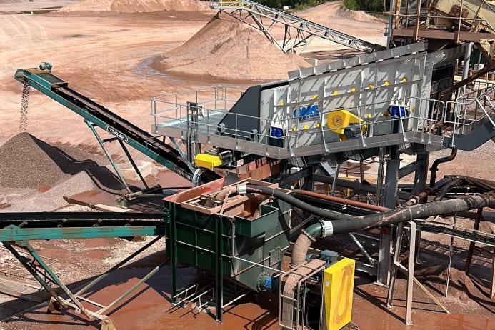 Sand and gravel quarry reaches full potential with help from a QMS washing plant