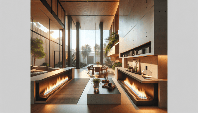 Sustainable heating solutions in modern construction with bioethanol fireplaces