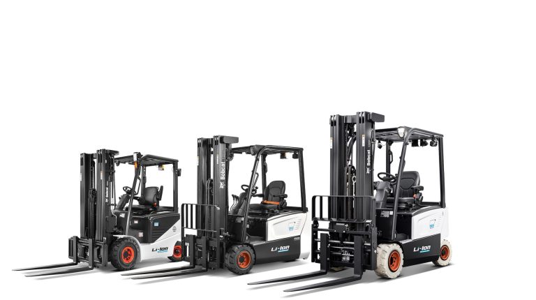 Bobcat Introduces New Lithium Batteries, Forklifts and Warehouse Equipment at LogiMAT