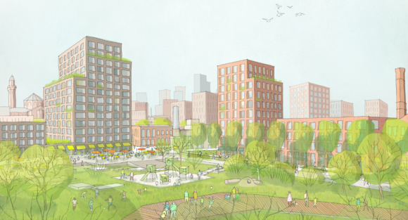 Manchester and Salford present draft proposals for major Strangeways and Cambridge regeneration