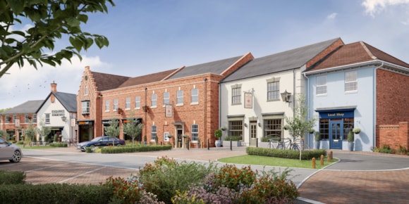 Construction work on new community facilities continuing apace at Wellington Place