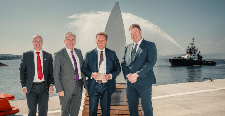 GRAHAM completes offshore renewable energy berth at Port of Leith