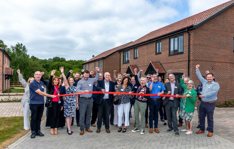 East Suffolk parish of Martlesham celebrates opening of 47 new homes