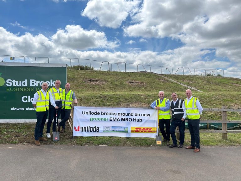 Unilode Aviation Solutions take Unit 5b 27,000 sq ft facility at Stud Brook Business Park, Castle Donington