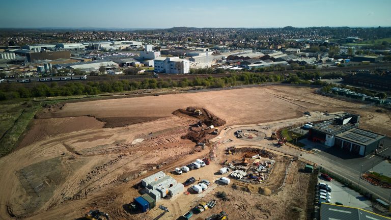 Infrastructure works complete at Vesuvius Worksop opening up next phase of development at 45-acre site
