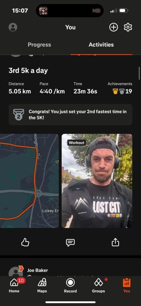 Bromsgrove’s Joe Baker Runs 5K a Day to Honour 7,000 Lives Lost to Suicide in Construction