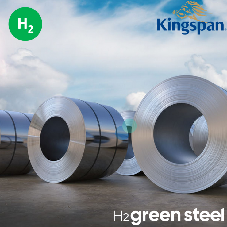 Kingspan and Hydnum Steel collaborate on new green steel initiative to accelerate construction sector decarbonisation