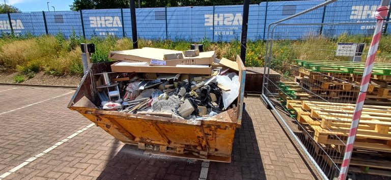 Ashe encourages subcontractors to reduce site waste