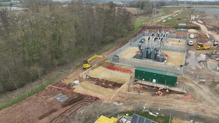 SITECH supports UK transition to renewable energy on substation project