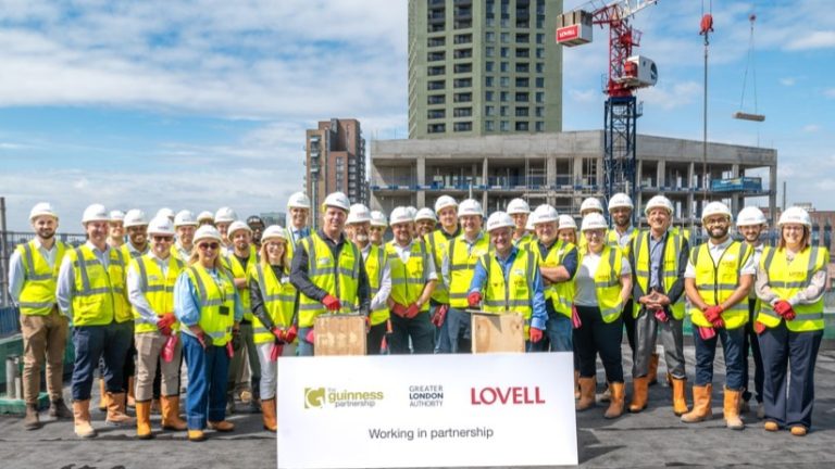 Final phase of Leaside Lock development celebrates topping out ceremony