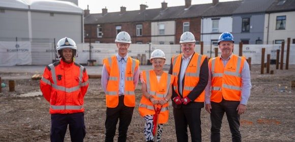 Robertson breaks ground on Greater Manchester fire station