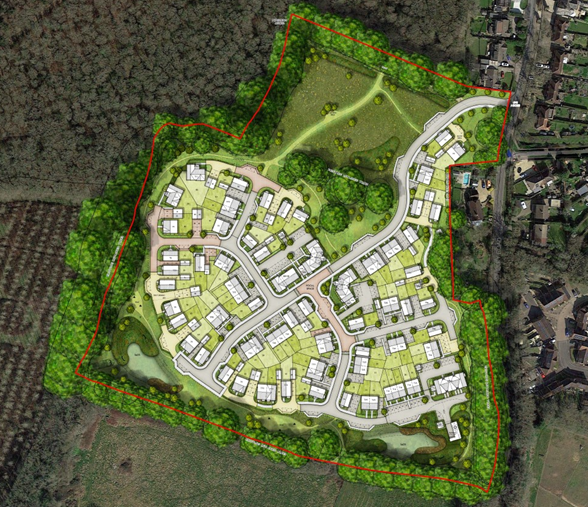Catesby Estates completes sale of land parcel for 96 homes in Southwater, West Sussex, to Barratt Redrow