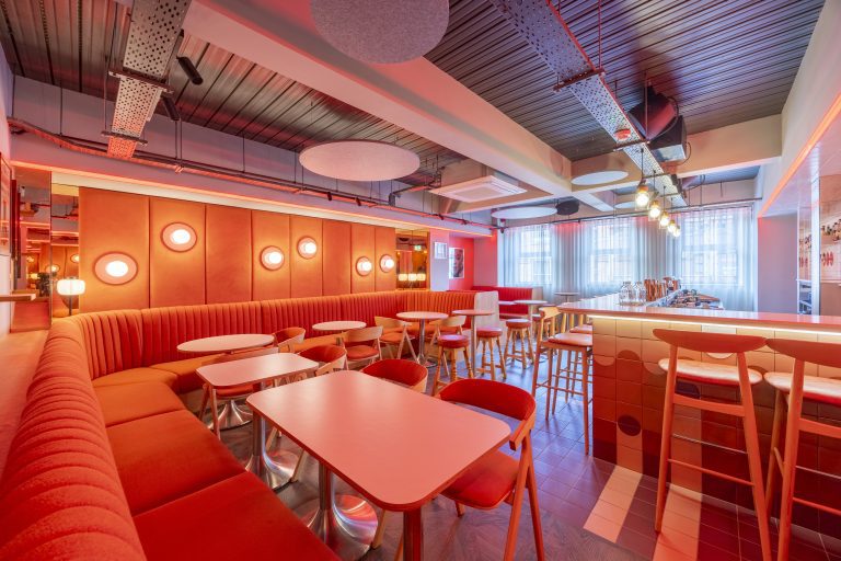 Candy Coral cocktail bar in Manchester inspired by a Quick Kiss