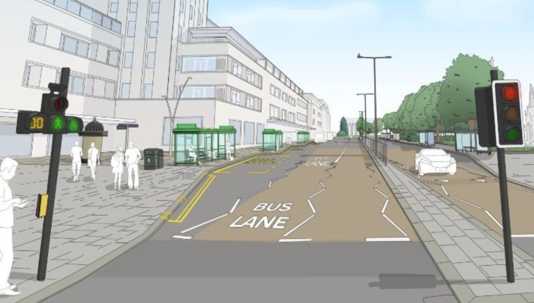 Morgan Sindall starts Royal Parade Bus improvement