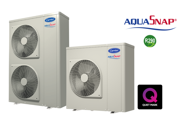 Carrier Solutions UK’s AquaSnap 30AWH-P Achieves Quiet Mark Certification