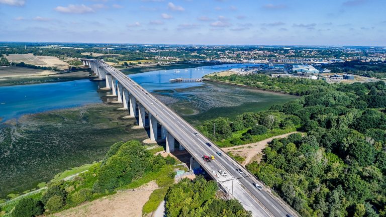 Winvic completes critical improvement works to Orwell Bridge for National Highways