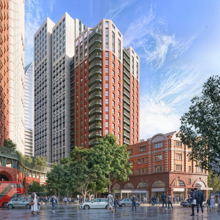 Green light for four towers at Elephant & Castle: 1,434 student rooms and 243 affordable homes