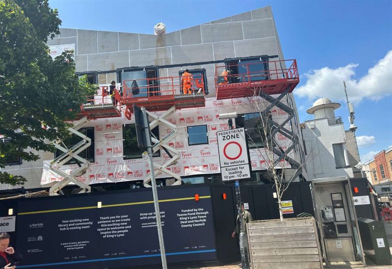 Admiral Casino Under Construction in King’s Lynn Town Centre