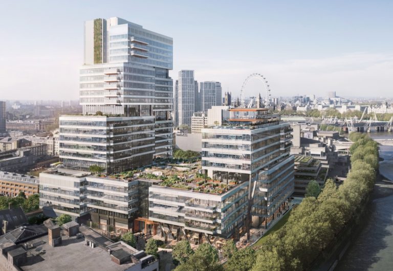 Vista rises on the South Bank: Multiplex breaks ground on £800m landmark