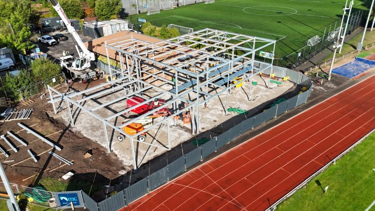 Crewe’s Cumberland Arena upgrade takes a major leap forward