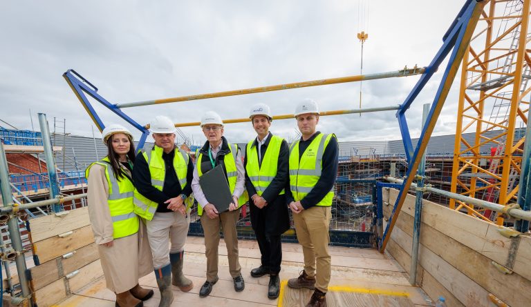 TOPPING OUT CEREMONY MARKS SUCCESSFUL COMPLETION AT ANCHOR’S EDWALTON DEVELOPMENT