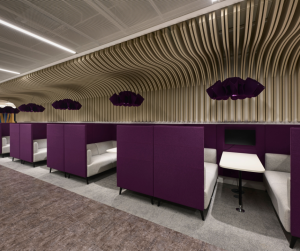 High-flying fit-out: Heathrow's Glasgow office